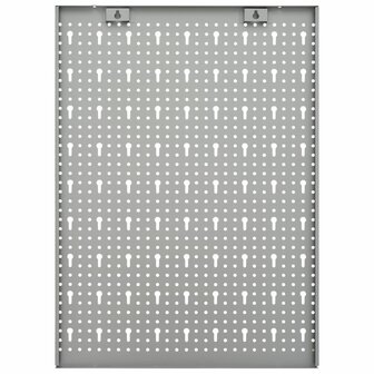 Gaatjespanelen wandgemonteerd 4 st 40x58 cm staal 5