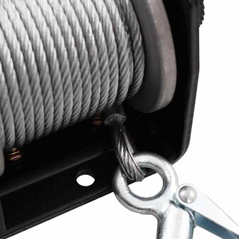 Elektrische lier 12V 907 kg met afstandsbediening 5