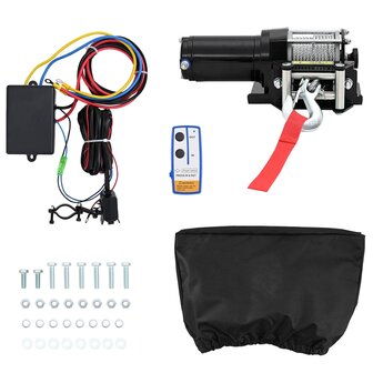 Elektrische Lier PVC Zwart 1