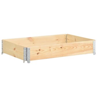Palletopzetrand 80x120 cm massief grenenhout 2