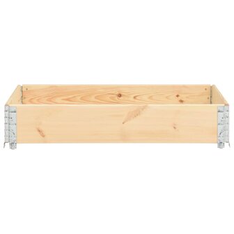 Palletopzetrand 50x100 cm massief grenenhout 3