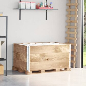 Palletopzetranden 3 st 120x80 cm massief grenenhout 1