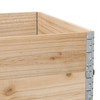 Palletopzetranden 3 st 120x80 cm massief grenenhout 7