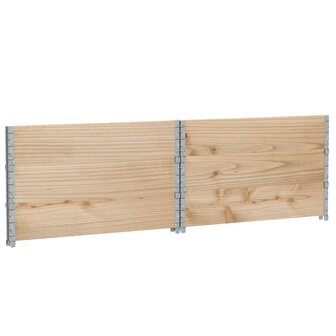 Palletopzetranden 3 st 100x100 cm massief grenenhout 6