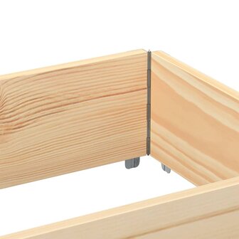Palletopzetranden 3 st 150x50 cm massief grenenhout 6