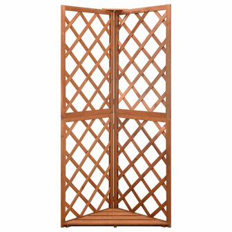 Latwerk hoekmodel 50x50x145 cm massief vurenhout 2