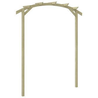 Pergola 180x210x40 cm ge&amp;iuml;mpregneerd grenenhout 1