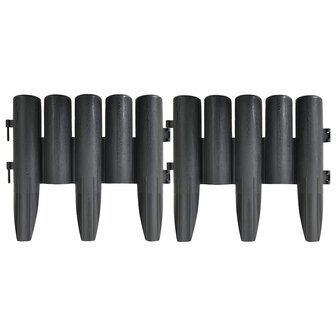 Gazonranden 36 st 10 m PP antracietkleurig 4