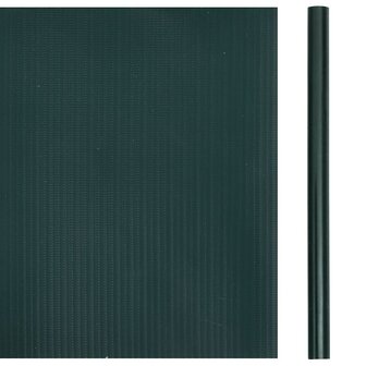 Tuinscherm 35x0,19 m PVC matgroen 3
