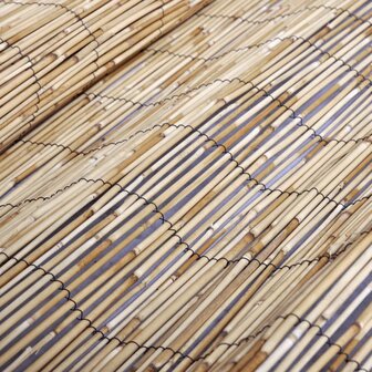 Tuinscherm 300x80 cm riet 4