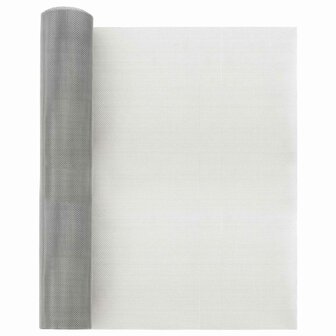 Gaas Scherm 40 x 500 cm 20 Mesh RVS 201 Zilverkleurig 1