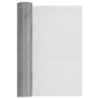 Gaas Scherm 40 x 500 cm 30 Mesh RVS 201 Zilverkleurig 1