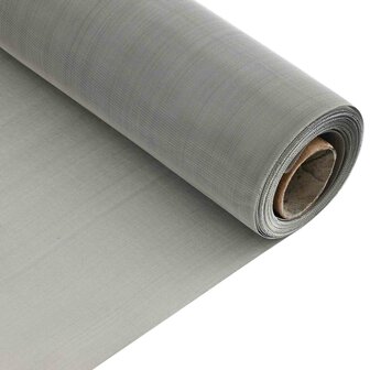 Gaas Scherm 100 x 500 cm 60 Mesh RVS 201 Zilverkleurig 3