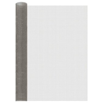 Gaas Scherm 100 x 200 cm 3 Mesh RVS 201 Zilverkleurig 1