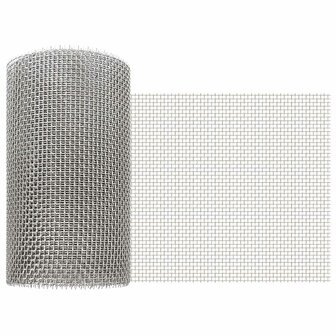 Gaas Scherm 20 x 1000 cm 6 Mesh RVS 201 Zilverkleurig 1