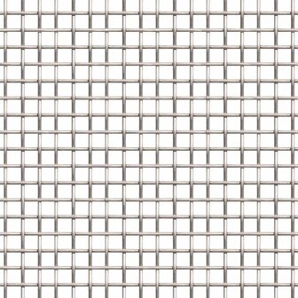 Gaas Scherm 40 x 500 cm 8 Mesh RVS 201 Zilverkleurig 5