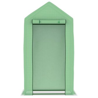 Kas met stalen frame 0,5 m&amp;sup2; 1x0,5x1,9 m 4