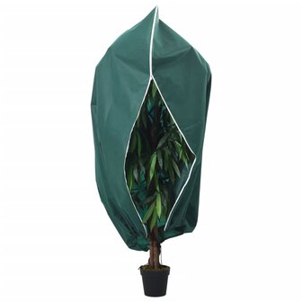 Plantenhoes met ritssluiting 70 g/m&amp;sup2; 3,14x2,5 m 1