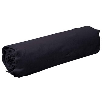 Geotextielmembraan 1x50 m polyestervezel zwart 5