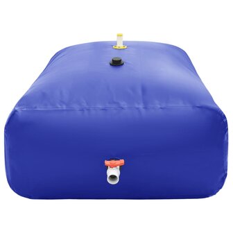 Watertank met kraan opvouwbaar 2100 L PVC 3