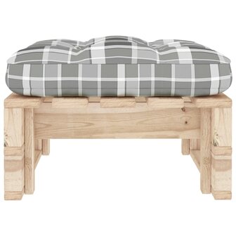 Tuinhocker pallet ge&amp;iuml;mpregneerd grenenhout 4