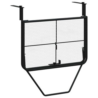 Balkontafel 60x40 cm staal zwart 5