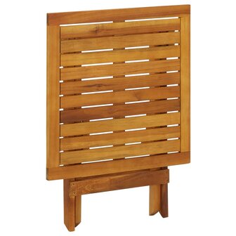 Bistrotafel 46x46x47 cm massief acaciahout  4