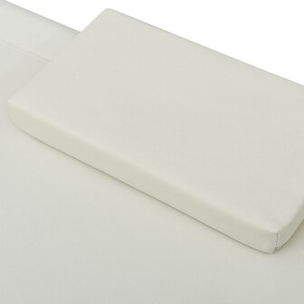Loungebed stof cr&amp;egrave;me 5