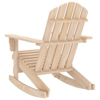 Schommelstoel Adirondack massief vurenhout 4