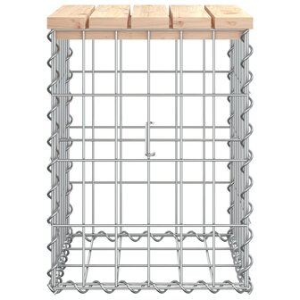 Tuinbank schanskorfontwerp 33x31x42 cm massief grenenhout 4