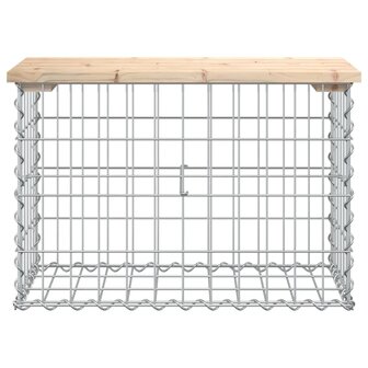 Tuinbank schanskorfontwerp 63x31,5x42 cm massief grenenhout 3