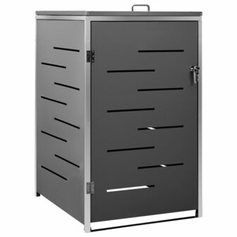 Containerberging enkel 69x77,5x115 cm roestvrij staal 2