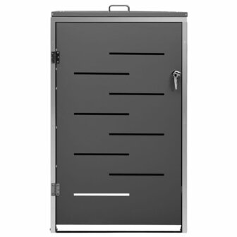 Containerberging enkel 69x77,5x115 cm roestvrij staal 5