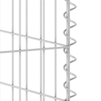 Schanskorf voor container 110x100x110 cm gegalvaniseerd staal 7