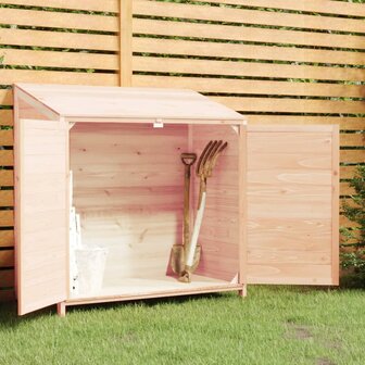 Tuinschuur 102x52x112 cm massief vurenhout 1