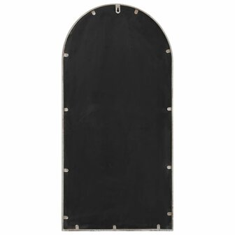 Tuinspiegel 90x45 cm ijzer zandkleurig 4