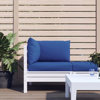 Palletkussens 3 st oxford stof blauw 1