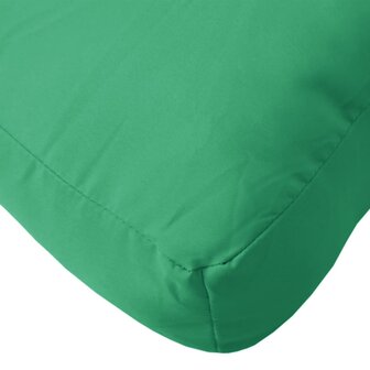 Palletkussen 70x70x12 cm stof groen 8