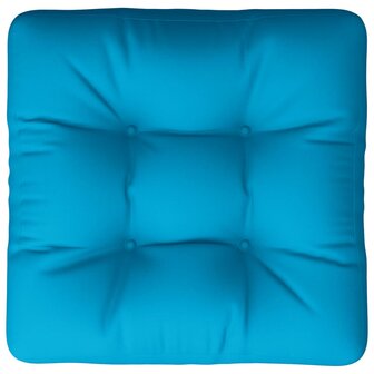 Palletkussen stof blauw 6