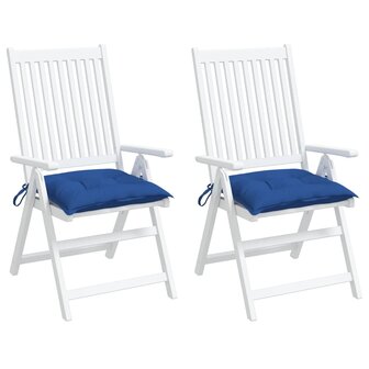 Palletkussens 2 st 50x50x7 cm oxford stof blauw 4