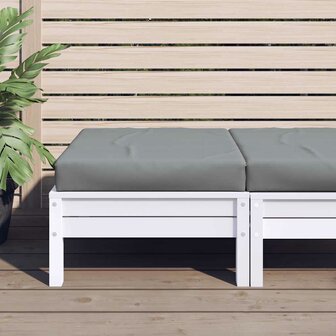Palletkussen 60x60x9,5 cm oxford stof grijs 1