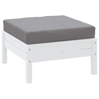 Palletkussen 60x60x9,5 cm oxford stof grijs 3