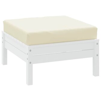 Palletkussen 60x60x9,5 cm oxford stof cr&amp;egrave;mekleurig 3