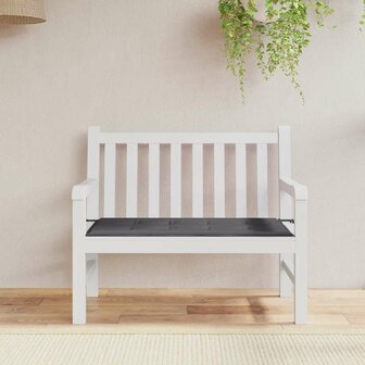 Tuinbankkussen 100x50x3 cm oxford stof antracietkleurig 1