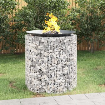 Schanskorf vuurplaats &amp;Oslash; 100 cm gegalvaniseerd ijzer 1