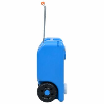 Watertank op wielen 25 L blauw 3