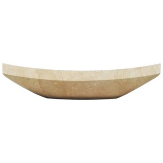 Gootsteen 50x35x12 cm marmer cr&amp;egrave;me 3