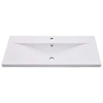 Inbouwwastafel 91x39,5x18,5 cm keramiek wit 3