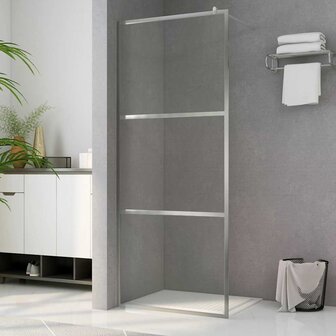 Inloopdouchewand transparant 100x195 cm ESG-glas 1