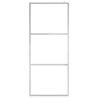 Inloopdouchewand transparant 115x195 cm ESG-glas 3